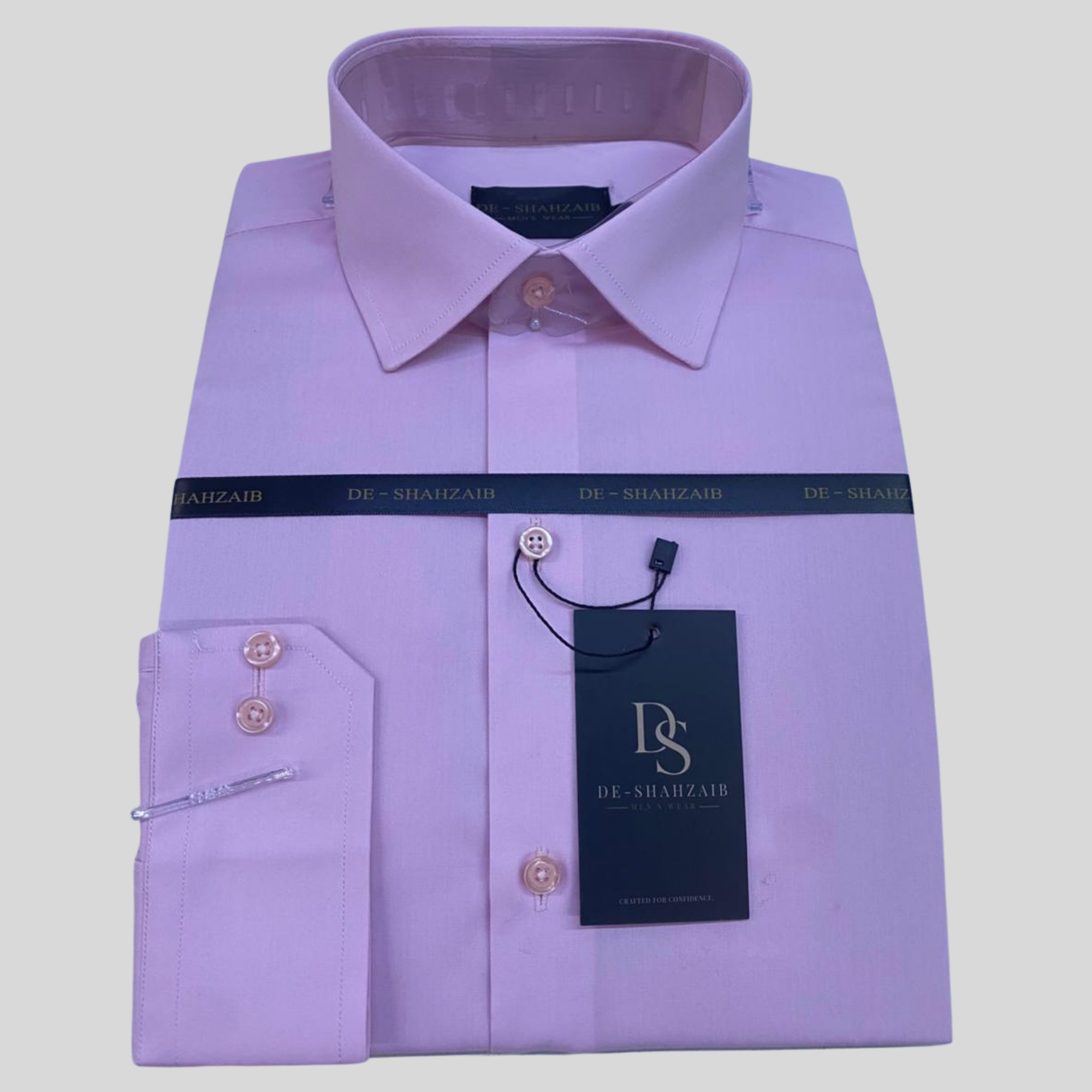 Lavender Classic Formal Cotton Shirt